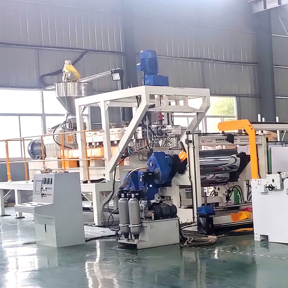 Factory direct pet sheet making machinery plastic sheet extrusion line pp sheet making machine
