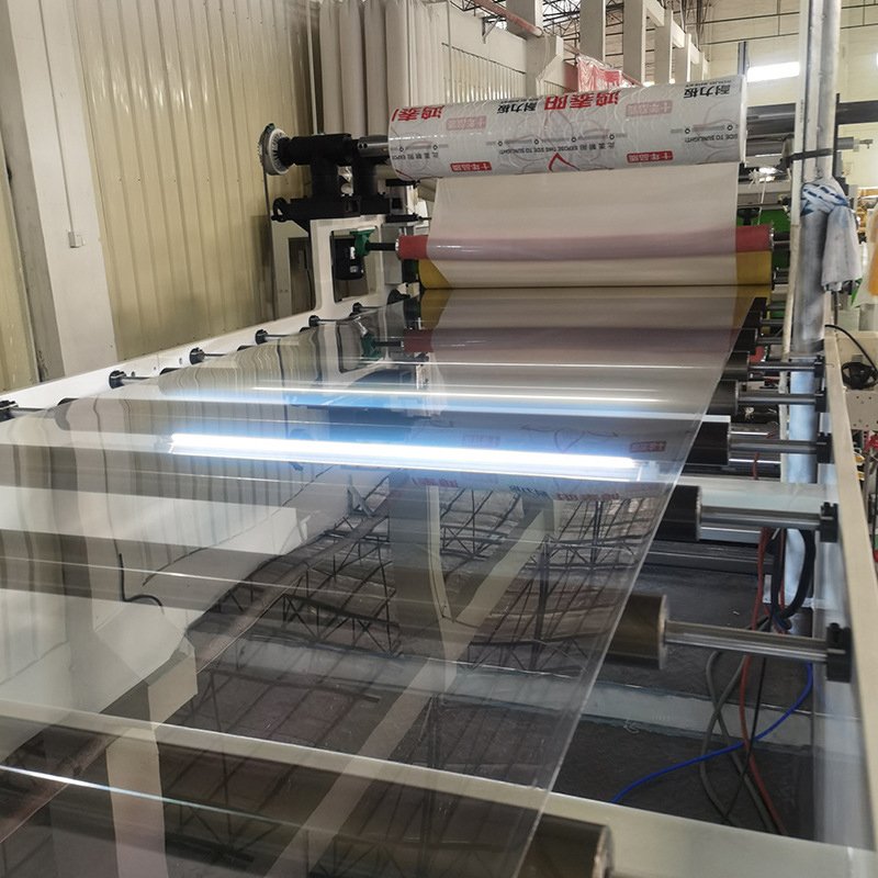 Factory direct pet sheet making machinery plastic sheet extrusion line pp sheet making machine