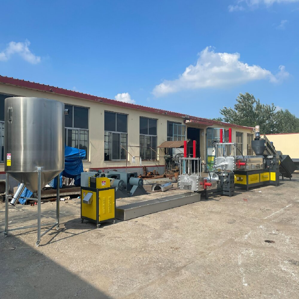 Automatic PP PE PET HDPE plastic recycling machine granulator plastic pellet recycling machine granulation plastic machine