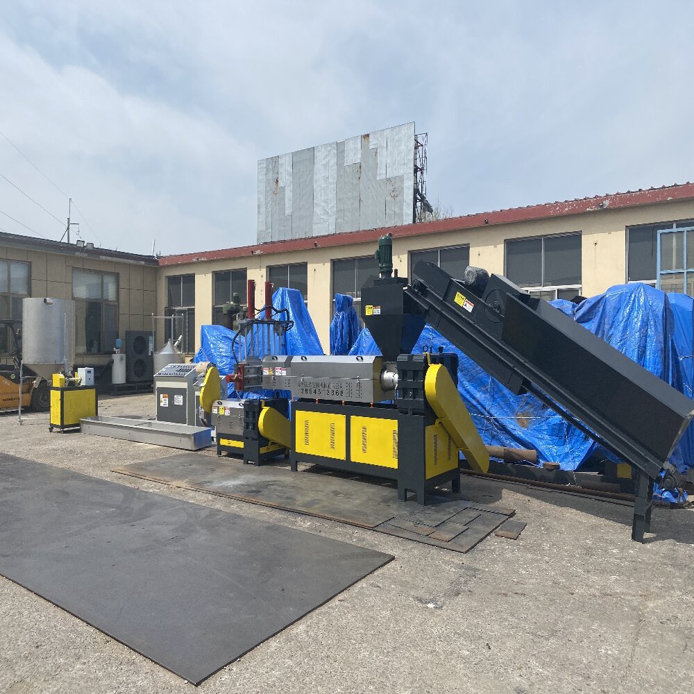 Automatic PP PE PET HDPE plastic recycling machine granulator plastic pellet recycling machine granulation plastic machine