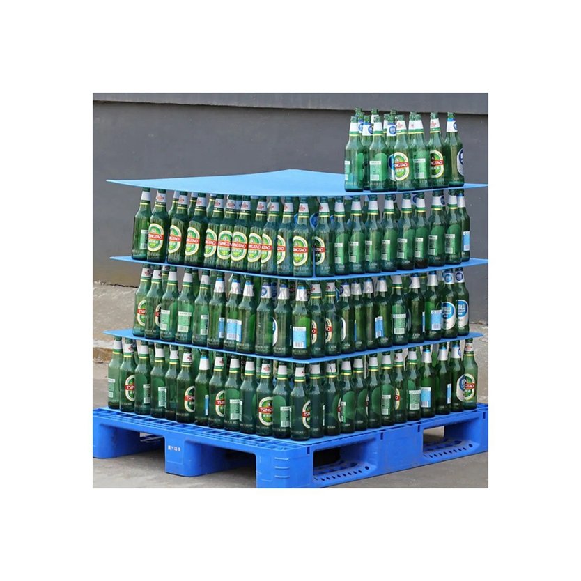 Reusable Blue Color 3mm Premium Durable Material Plastic Bottle Pallet Layer Pp Pads