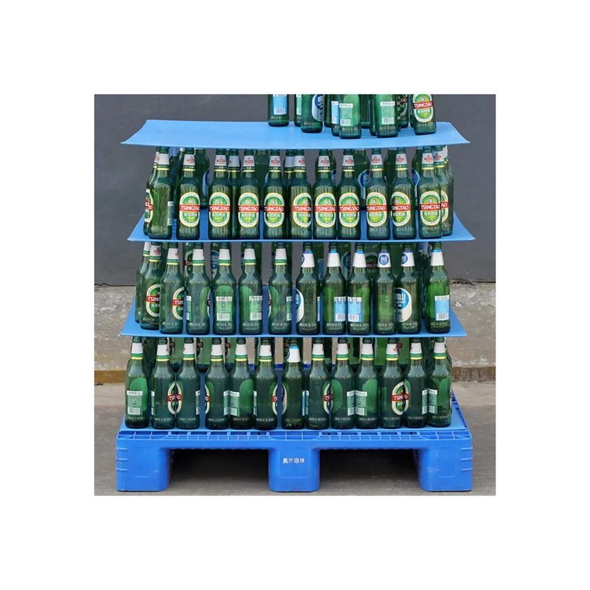Reusable Blue Color 3mm Premium Durable Material Plastic Bottle Pallet Layer Pp Pads