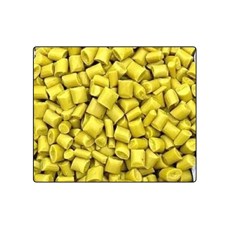 High Density Polyethylene Film Grade Injection Yellow Color Recycled PP Plastic Raw Material High Quality Pellet from Thailand