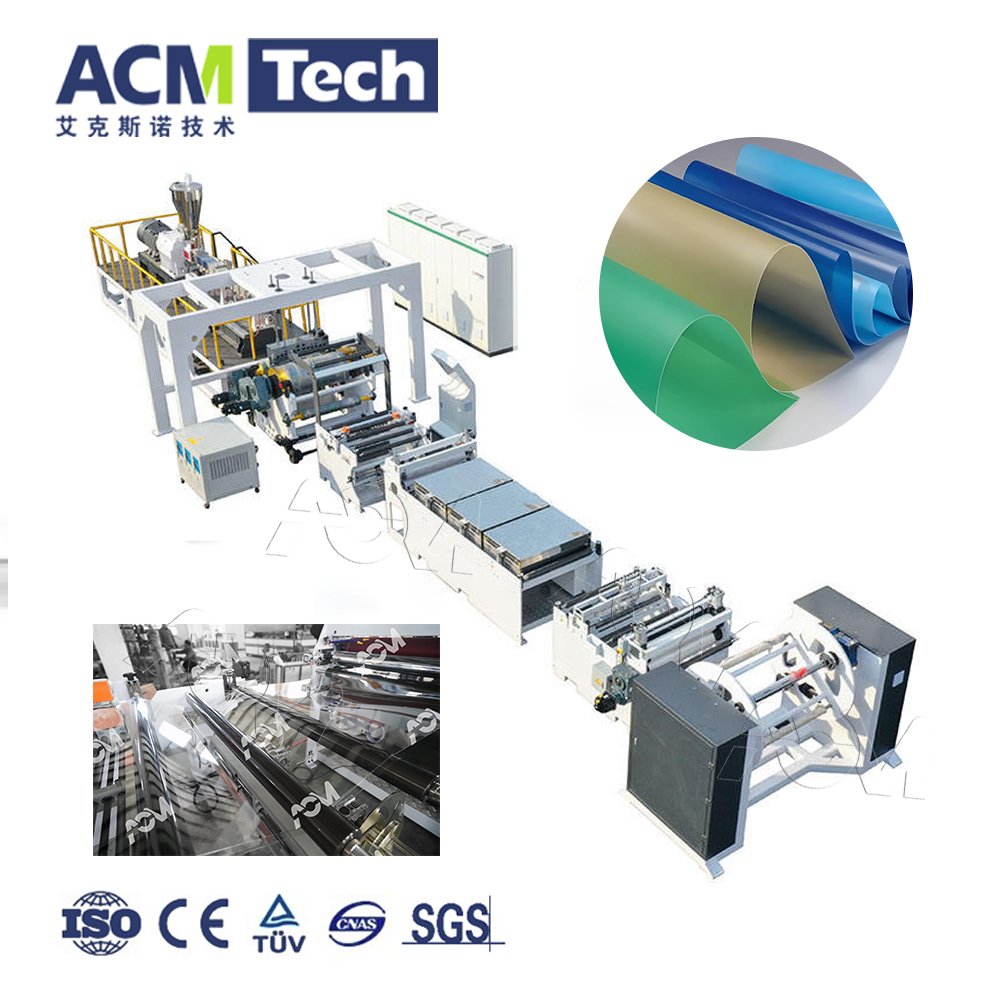Factory Price plastic Extruder for PET Sheet Extrusion line PE PP PS ABS HIPS PET sheet plate extrusion production line