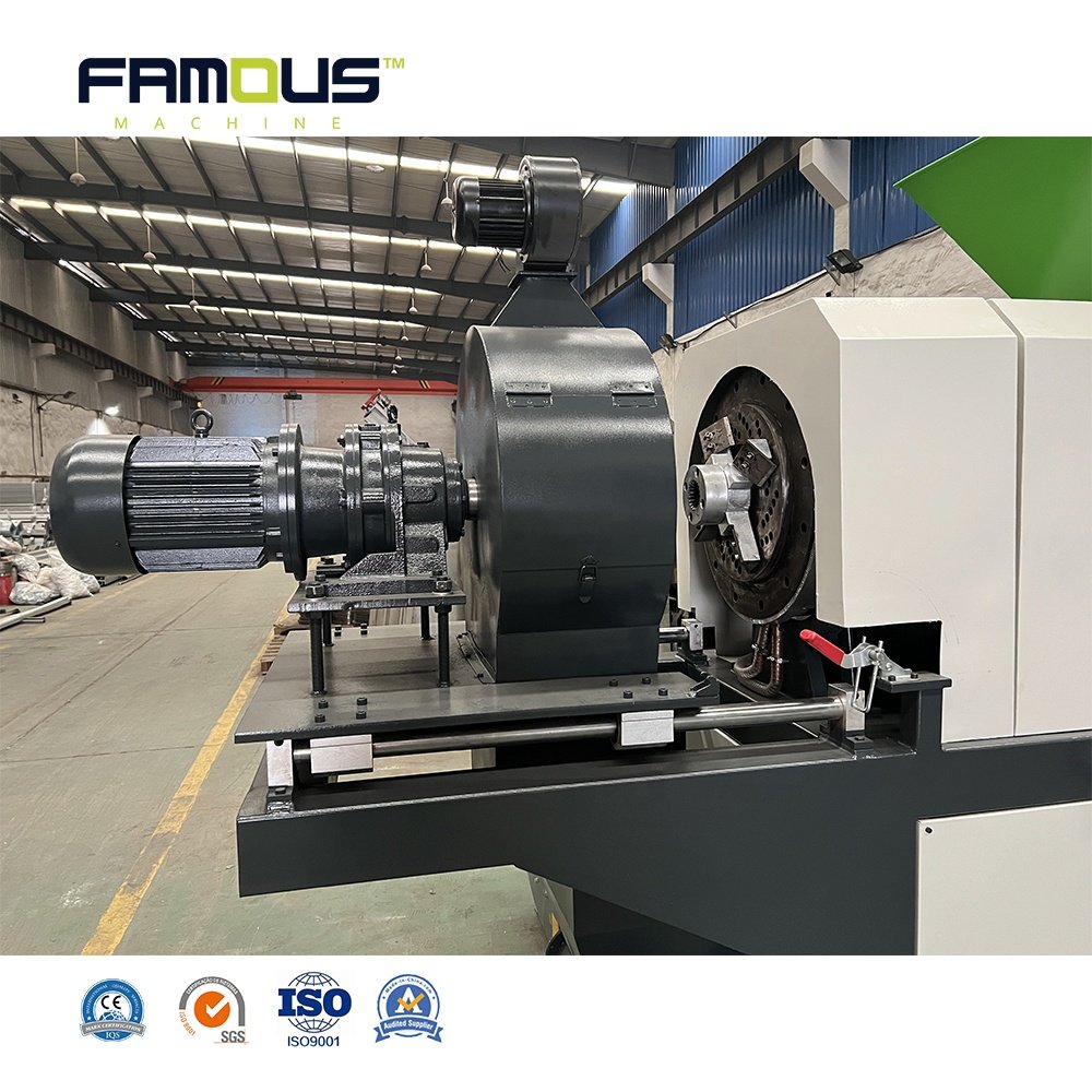 PE PP Film Squeezing Granulator Machine/Plastic Squeezer Pelletizer/Squeezer Dewatering Pelletizing Machine