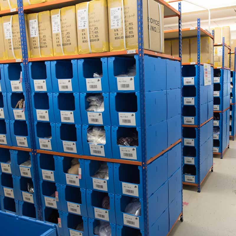Warehouse Storage box Picking stackable Stacking Hanging PP Corrugated Plastic shelf Storage Bin Part Bin