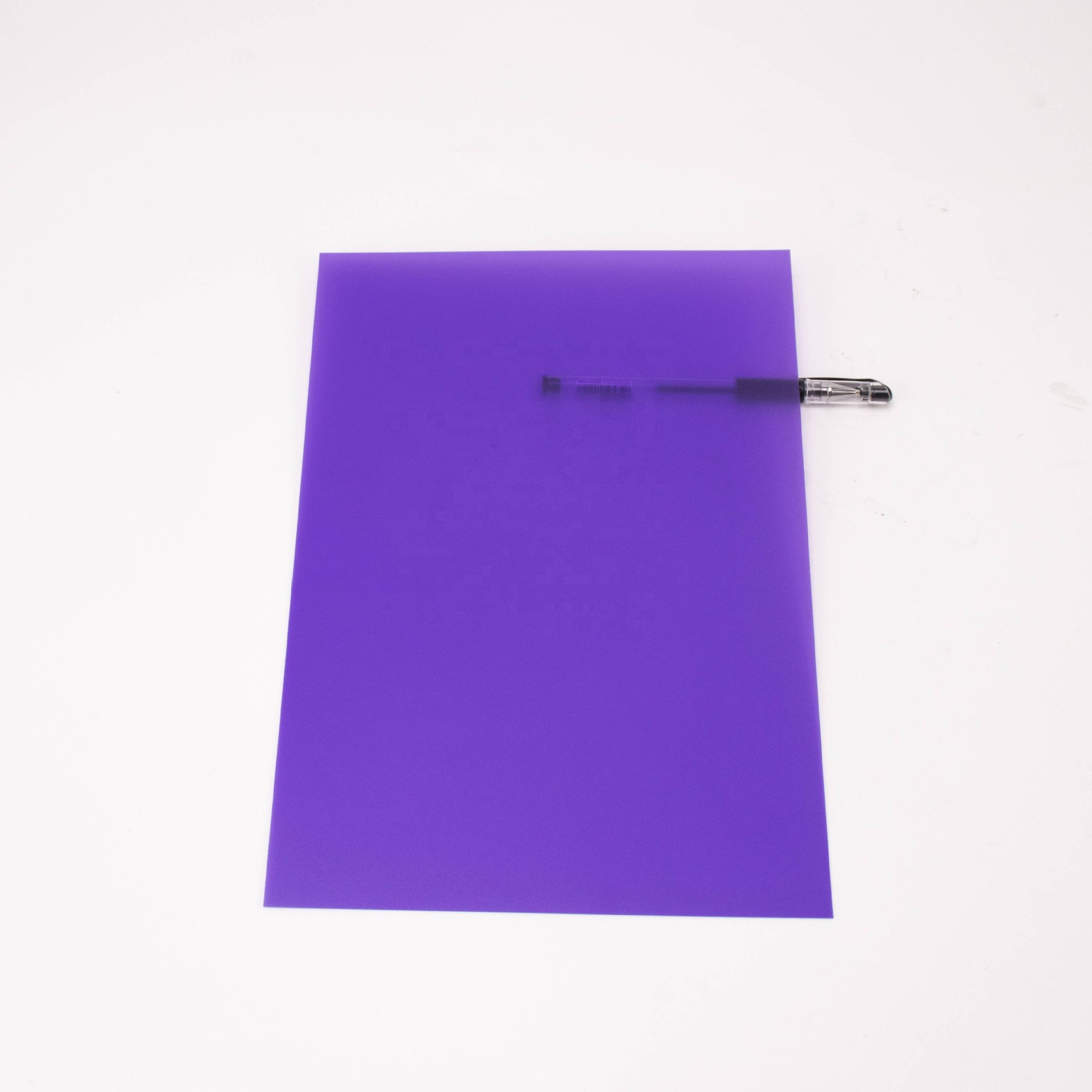 Eco-friendly colorful matte pp translucent film for decoration package lampshade