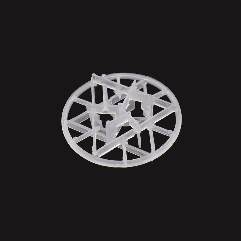 Acid Resistant Scrubber Tower Packing Crystal flake ring Plastic Snowflake Ring