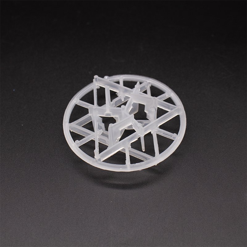 Acid Resistant Scrubber Tower Packing Crystal flake ring Plastic Snowflake Ring