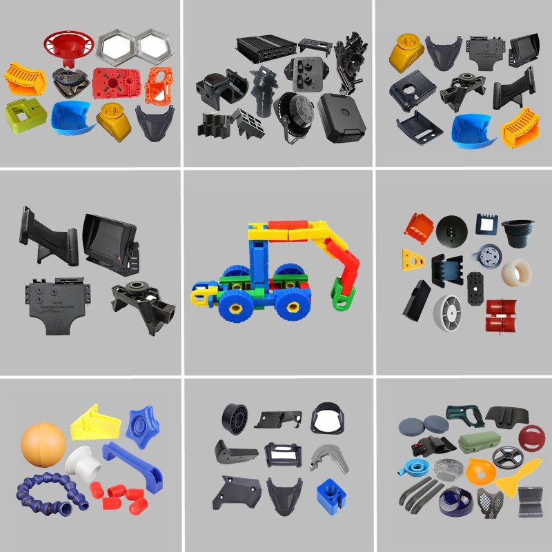 Custom produce ABS PC PP PE PS plastic part from professional plastic manufacturers