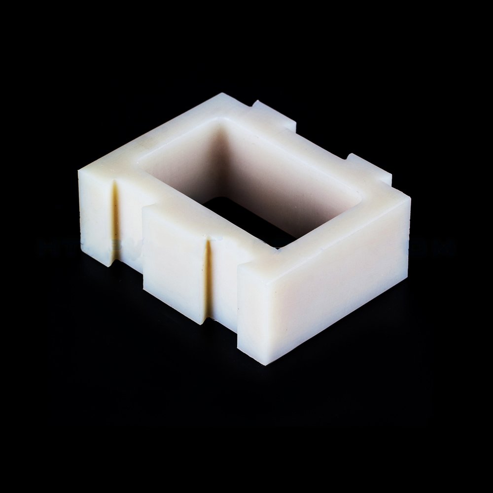 custom mass production cnc machining pp peek pu ptfe pom pa66 nylon mc part