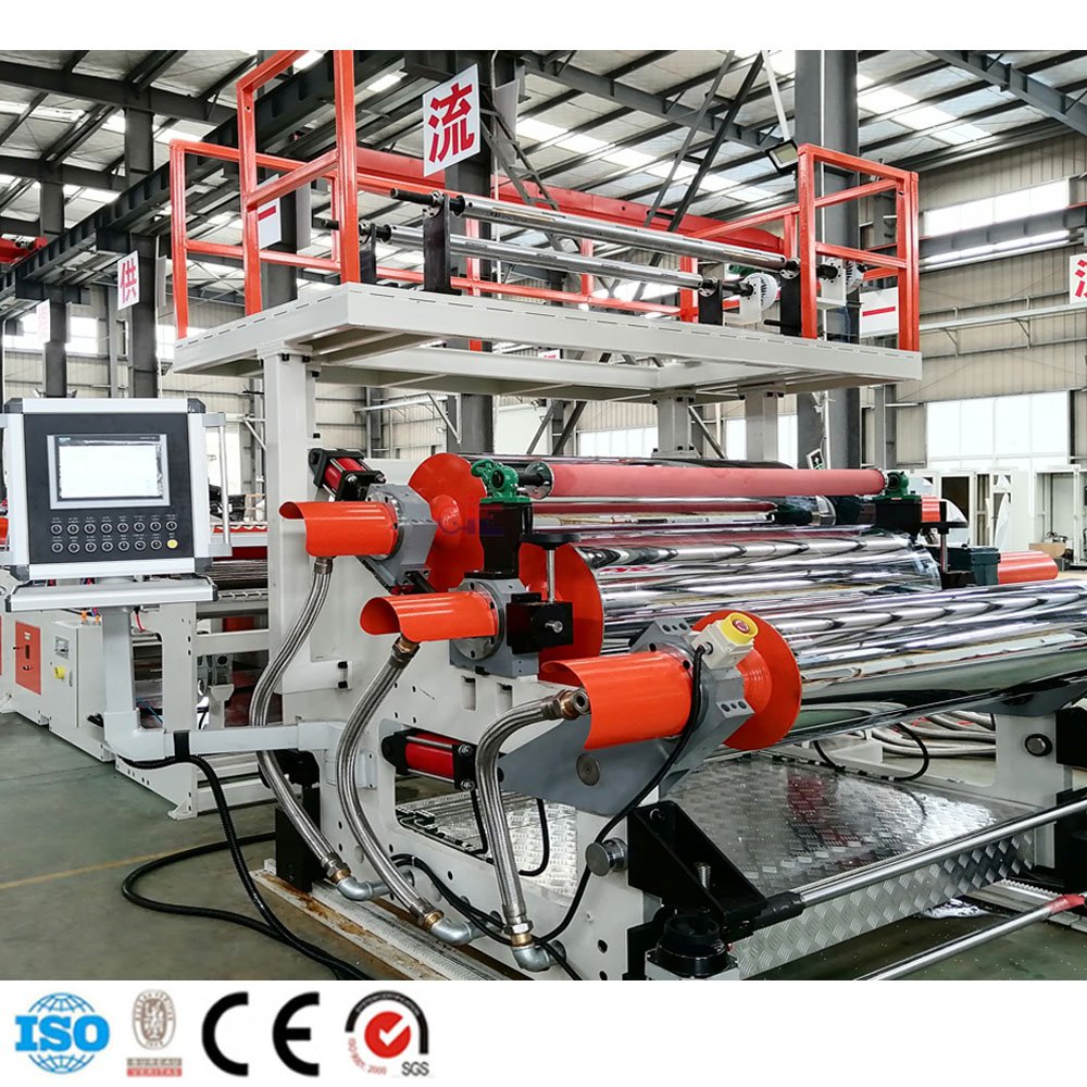 Automatic 0.2mm-1mm Transparent PET PP Plastic Sheet Making Machine