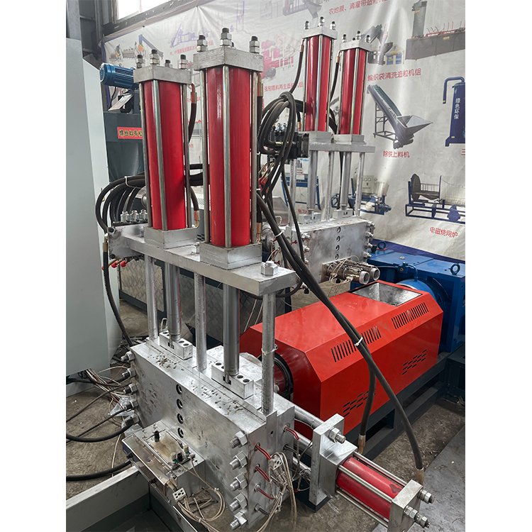 recycled plastic granules pelletizing line pp pe waste materials recycling nylon pelletizing machine