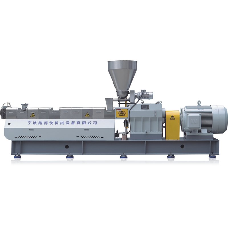 hot sale PET PP PVC parallel double screw plastic extrusion machine plastic granulator twin screw plastic extruder