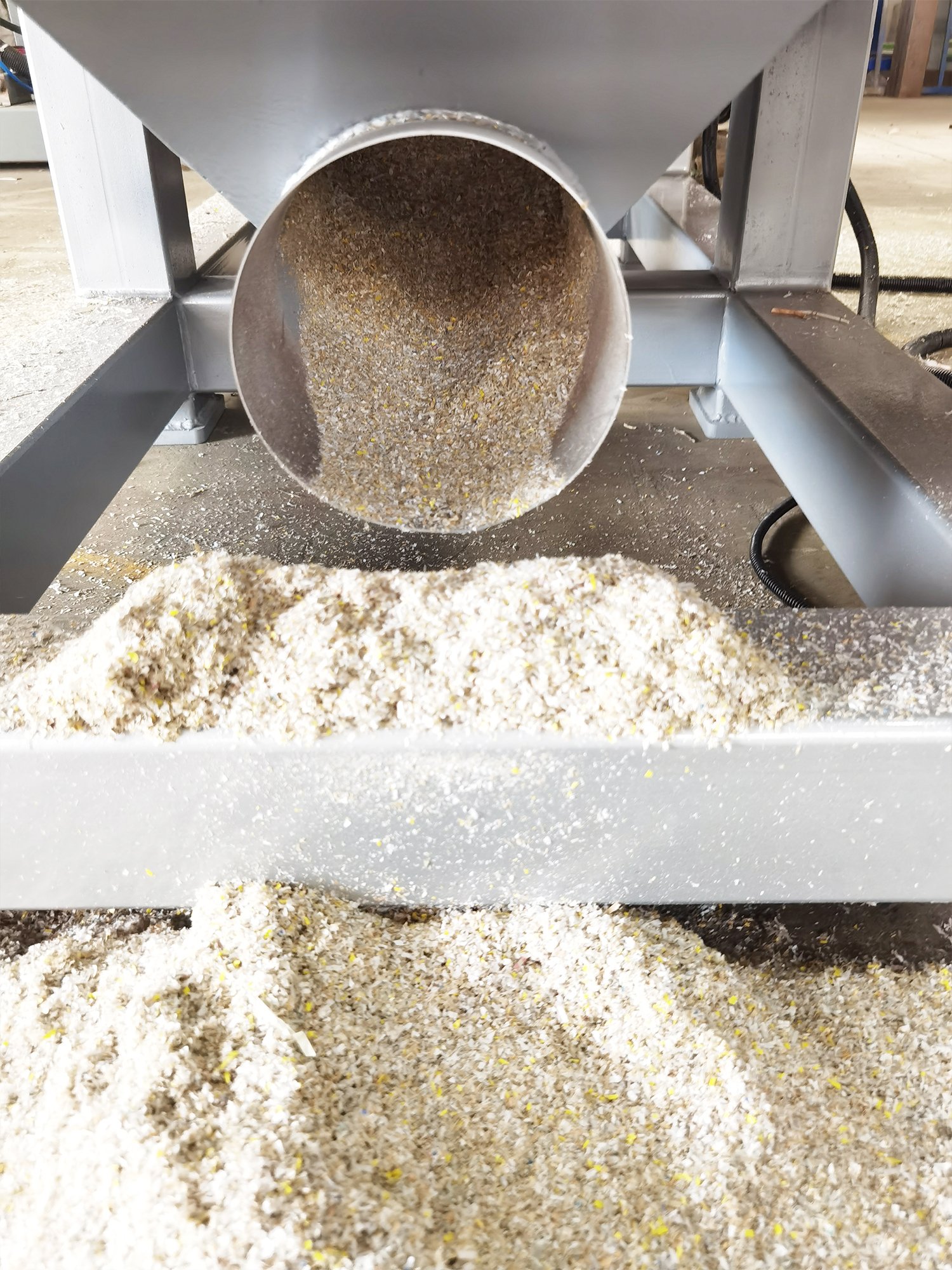 Woven Bag Crusher PE PP Film Edge Corner Waste Material Crusher Oil Barrel Fruit Basket Crushing Plastic Shredder Crusher