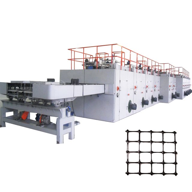 Plastic extrusion machine line Construction Material widely used in highway railway, airport and coal mine geogrid machine