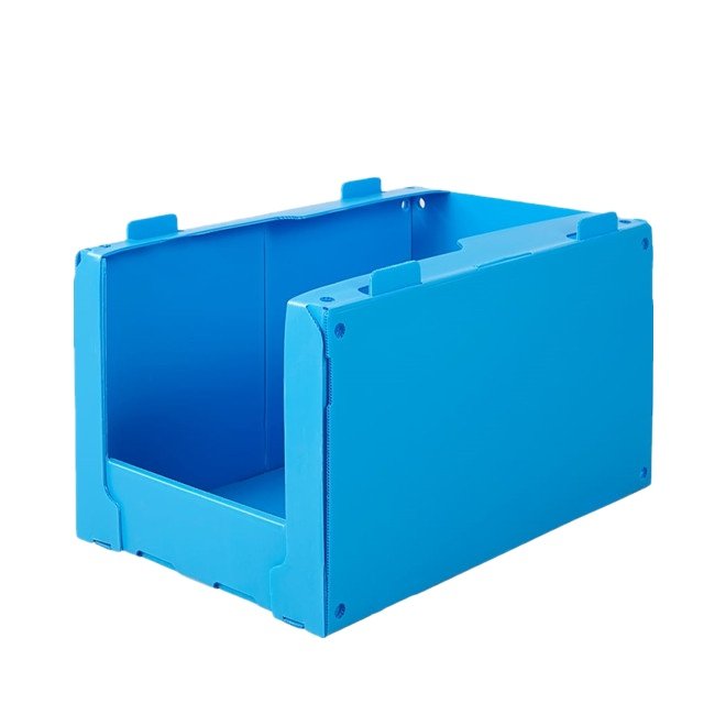 Factory Customized Light Weight Corflute Stackable Picking Bins/PP Hollow Fluted Box/Corrugated Plastic Box