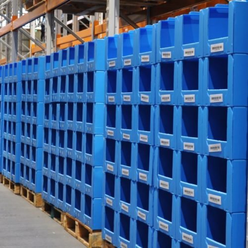 Factory Customized Light Weight Corflute Stackable Picking Bins/PP Hollow Fluted Box/Corrugated Plastic Box