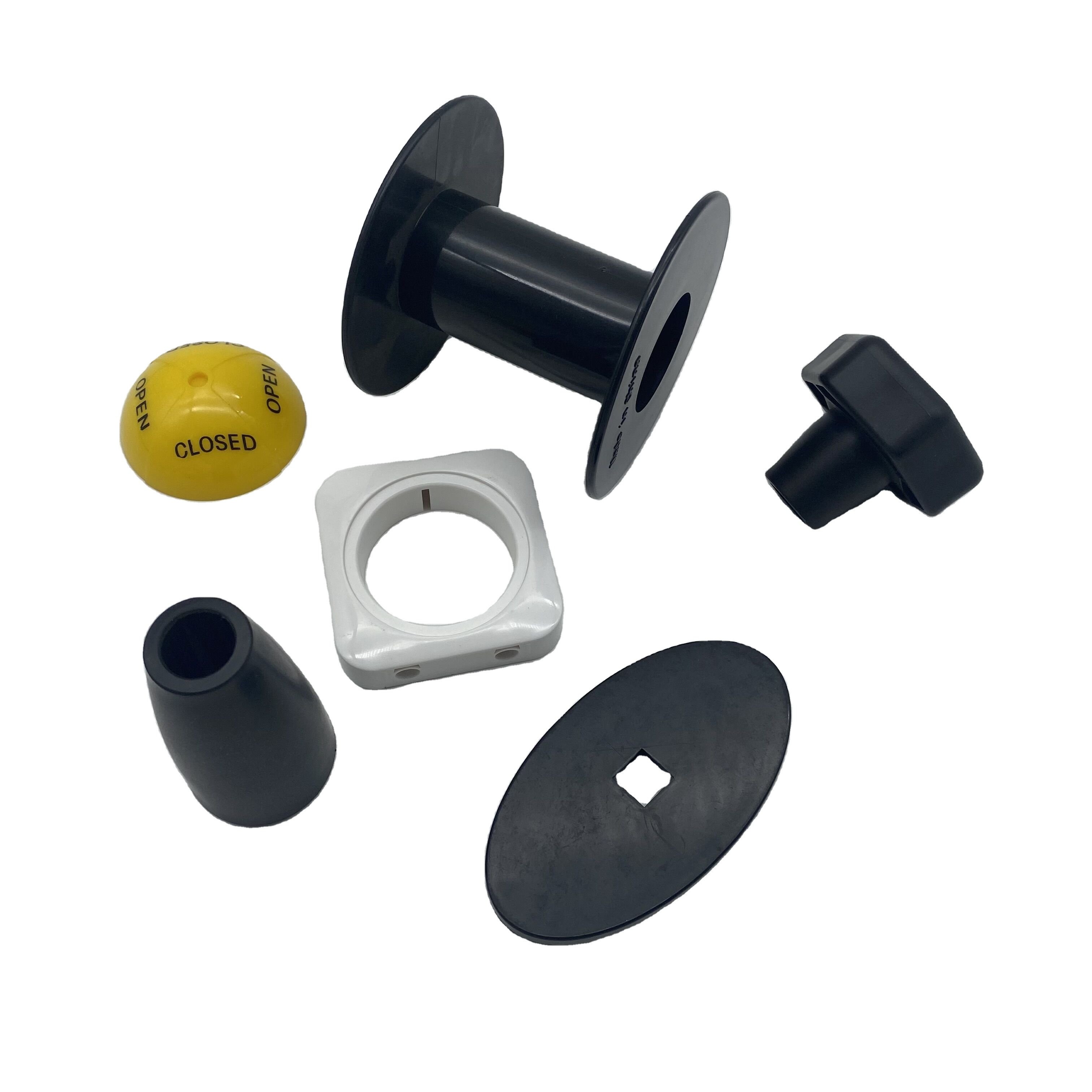 Design shape custom Small plastic Parts ABS PP Injection spare parts custom molding industry injection molded plastic parts