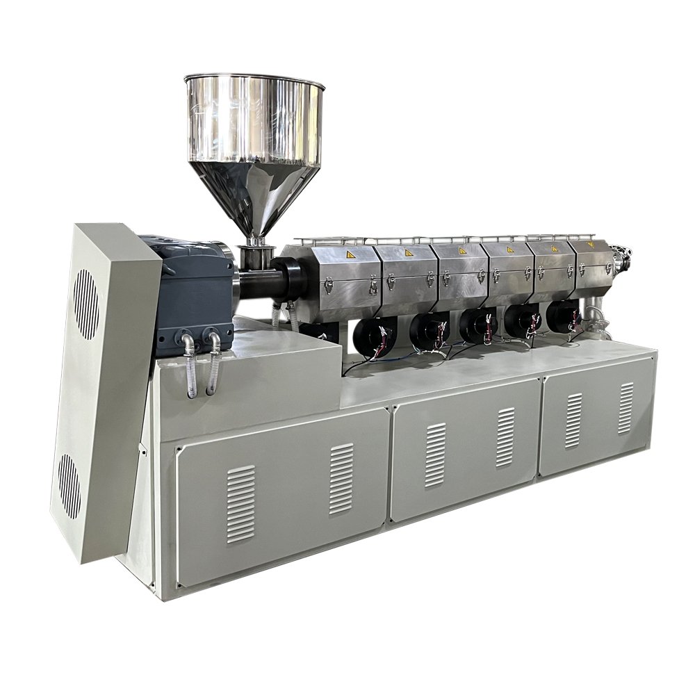 Plastic Straw Extruder Pipe Lollipop Stick Making Machine PP Ball Pen Tube Barrel Extruder Co-extrusion Making Machine