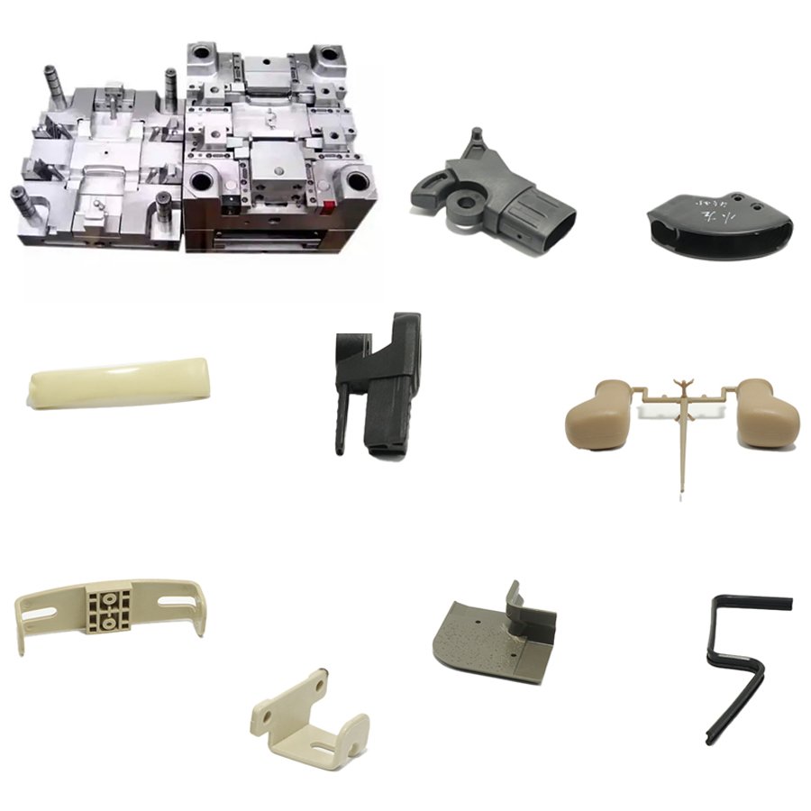 Custom ABS Injection Molding Plastic Parts PP PE PC ABS Plastic Parts