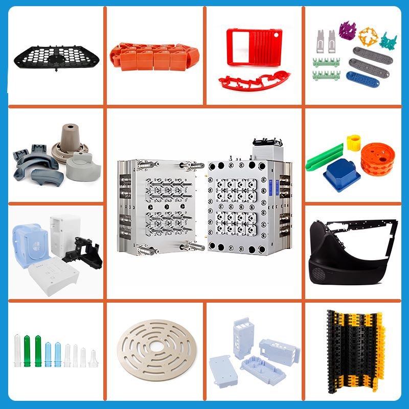 High Precision Plastic Injection Mold Making Plastic Housing Mould Maker Custom ABS PC PP Plastic Shells Case Box products