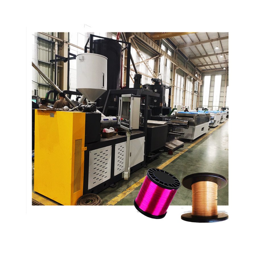 pp plastic monofilament extruder machine PA6 PA66 Nylon fishing trimmer line extrusion machine