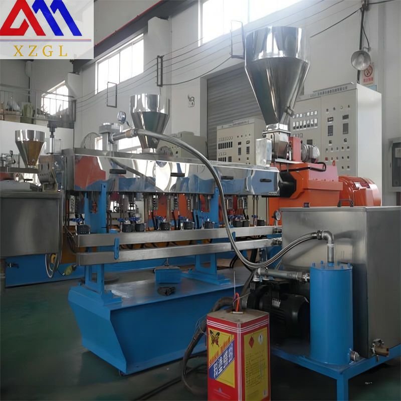 Plastic Recycling Pelletizing Pp Pe Film Woven Bag Plastic Granulators Pelletizer Plastic Pellets Making Machine