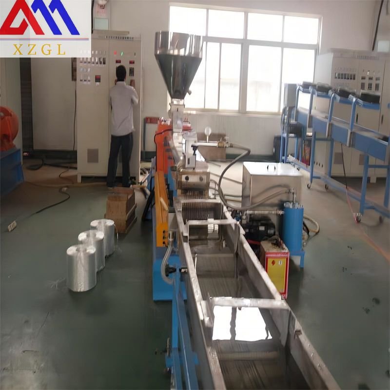 Plastic Recycling Pelletizing Pp Pe Film Woven Bag Plastic Granulators Pelletizer Plastic Pellets Making Machine