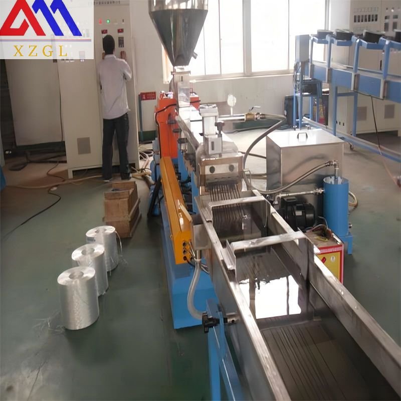 Plastic Recycling Pelletizing Pp Pe Film Woven Bag Plastic Granulators Pelletizer Plastic Pellets Making Machine