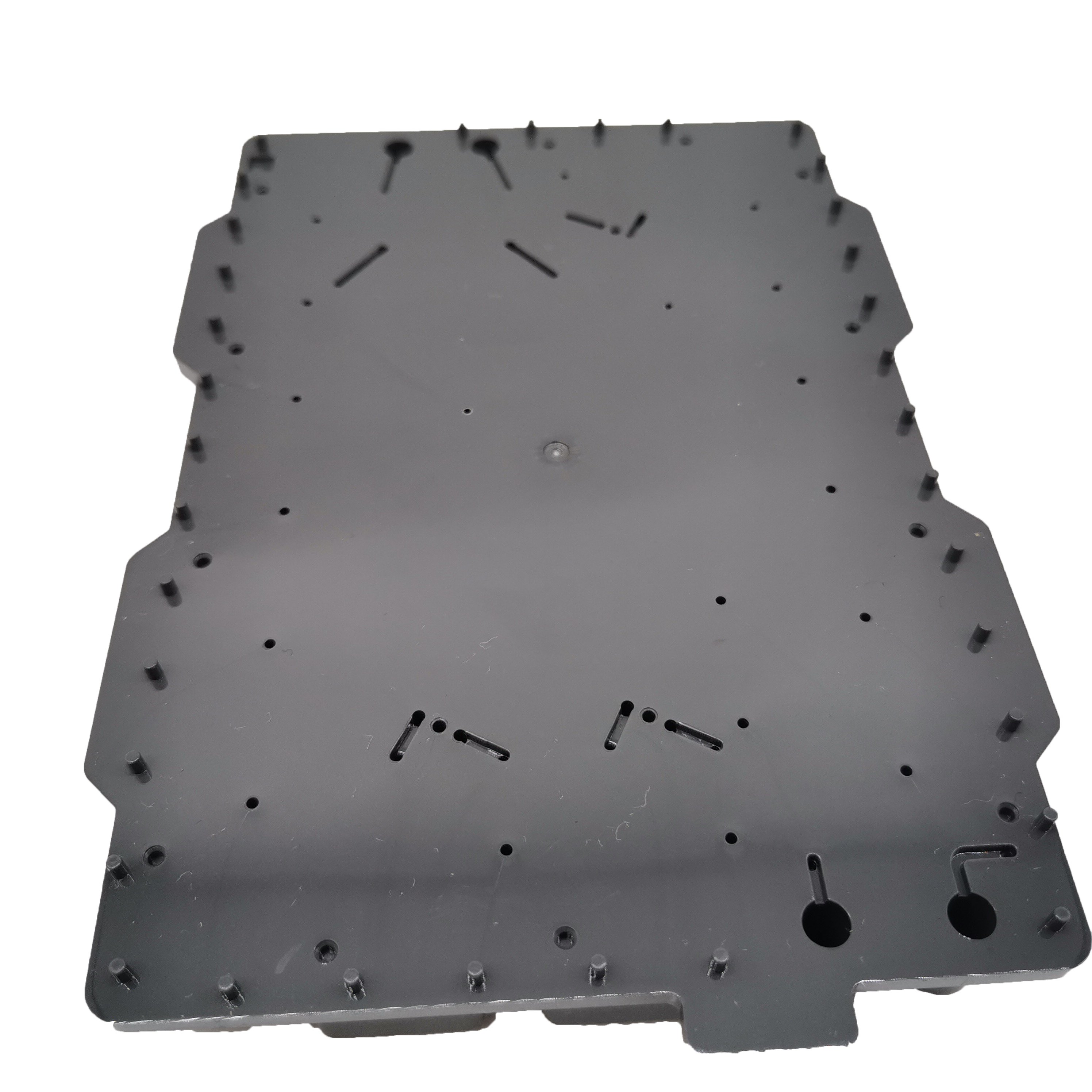 High Precision Black Plastic Injection Mold Plastic Electronic Assembly Plate