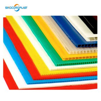 3mm corrugated plastic polypropylene transparent hollow board suppliers pp corflute 48x96 sheet translucent double correx plate