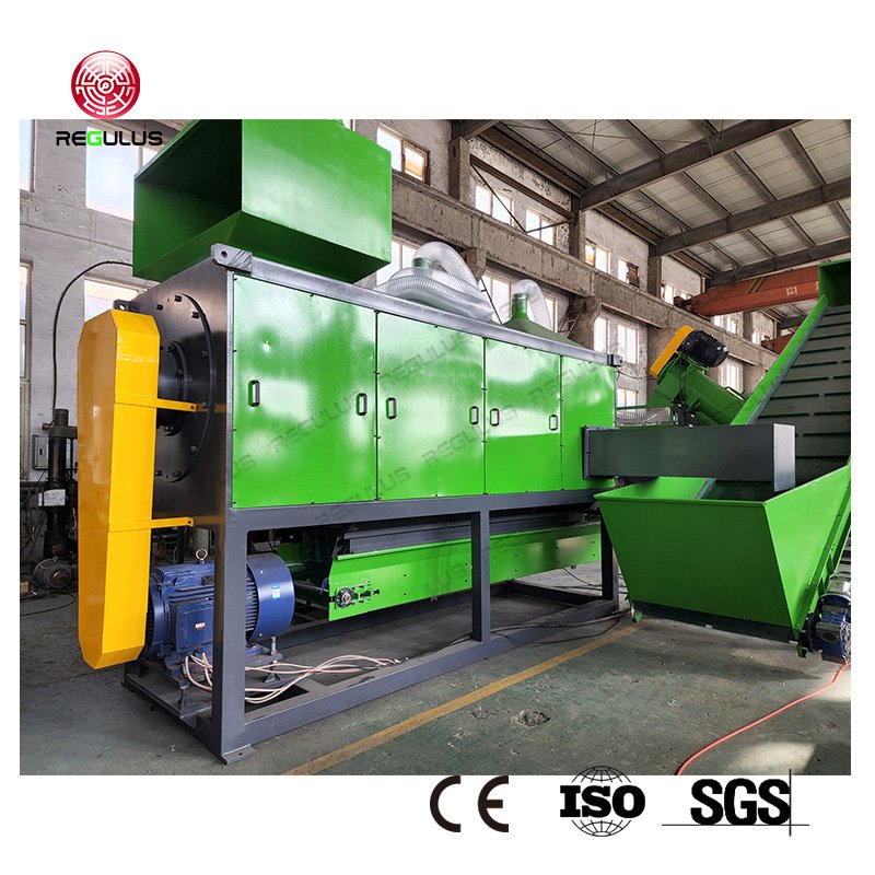 High Speed Plastic Recycling PP PE LDPE HDPE Scrap Film Waste Plastic Recycling Machine