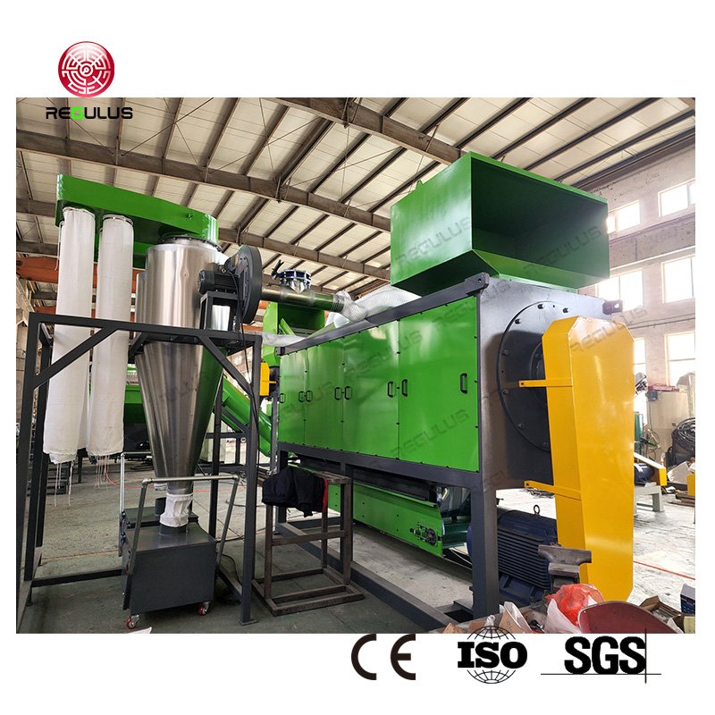 High Speed Plastic Recycling PP PE LDPE HDPE Scrap Film Waste Plastic Recycling Machine