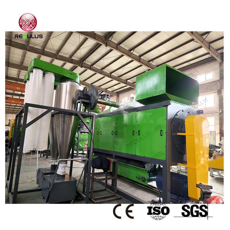 High Speed Plastic Recycling PP PE LDPE HDPE Scrap Film Waste Plastic Recycling Machine