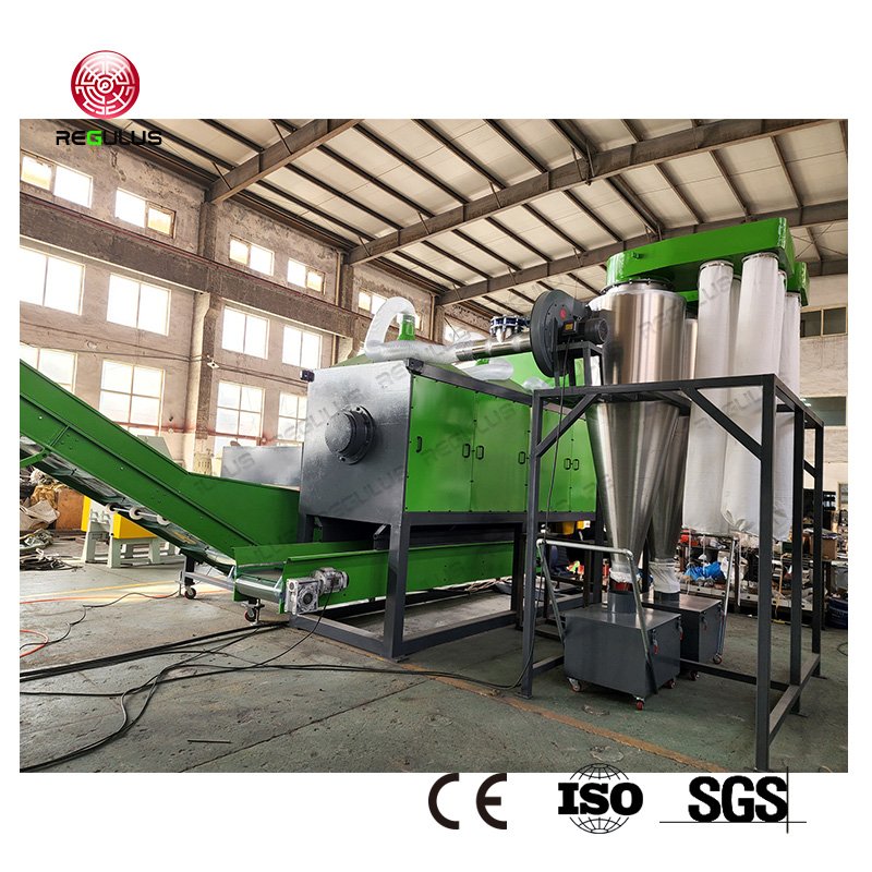 High Speed Plastic Recycling PP PE LDPE HDPE Scrap Film Waste Plastic Recycling Machine
