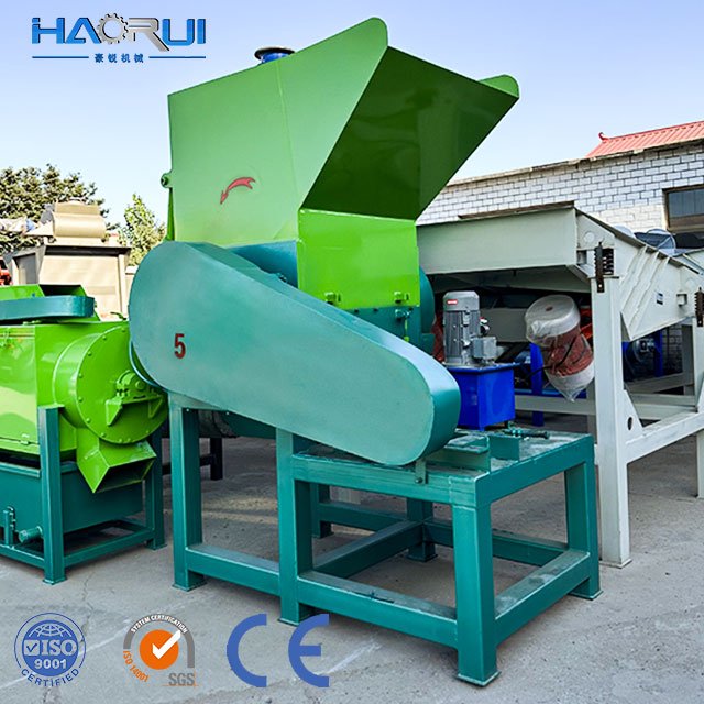 Plastic Crusher and shredder PP/PE PET Bottle crushing Plastic recycling line Machine New product