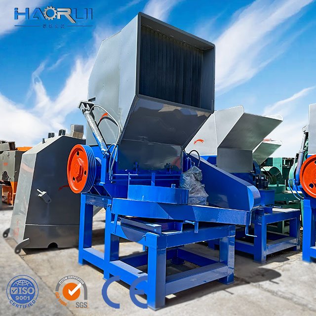 Plastic Crusher and shredder PP/PE PET Bottle crushing Plastic recycling line Machine New product