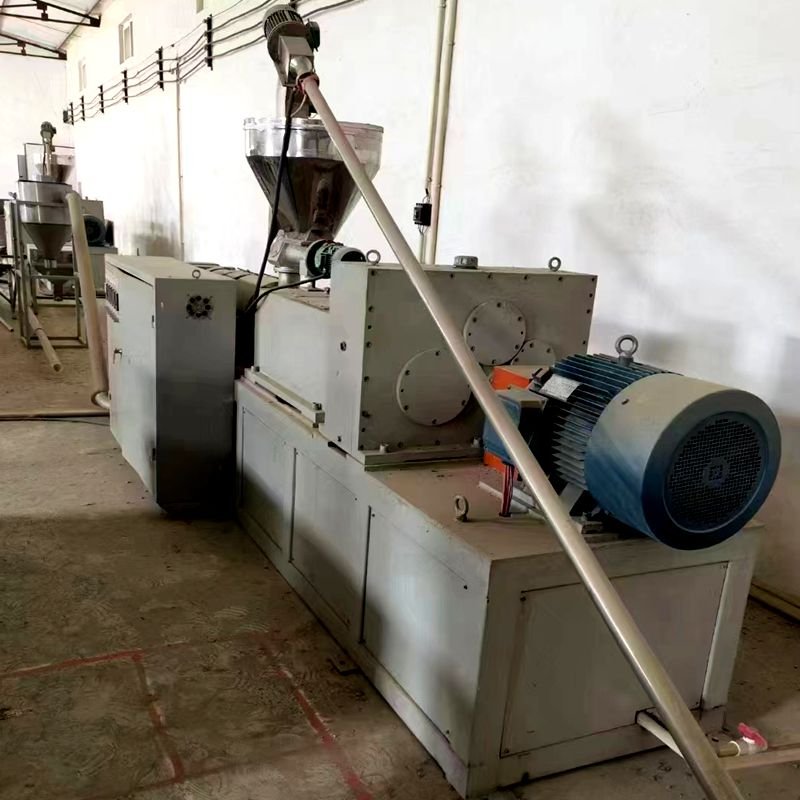 Second-Hand HDPE/PP/PVC Plastic Extruders Production Line