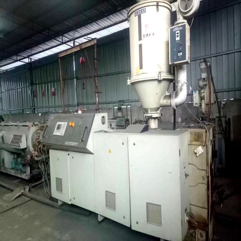Second-Hand HDPE/PP/PVC Plastic Extruders Production Line