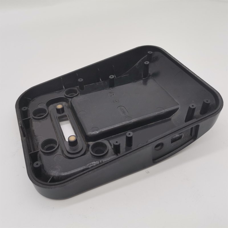Fashion Designed Customized custom Plastic plates Mold Plastic injection molding Plastic Plate Black