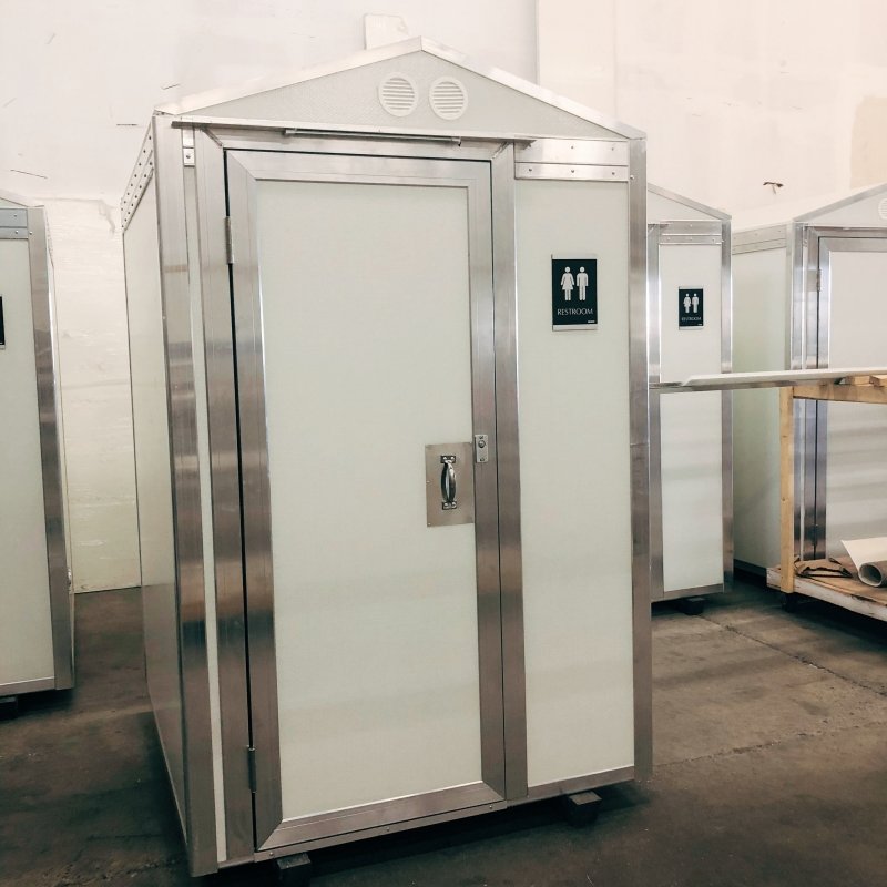 High-Quality Low-Cost Prefab Mobile Toilets Made of Polypropylene Fiberglass Reinforced Honeycomb Panel