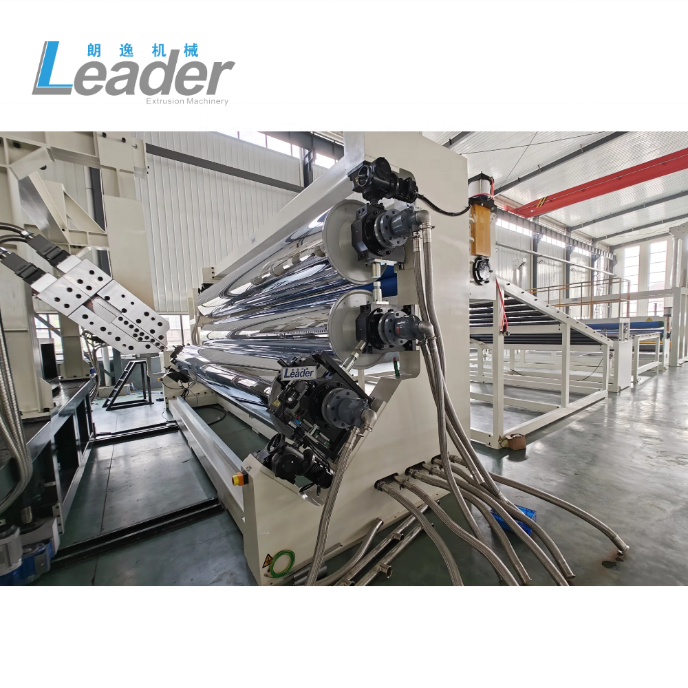 PP/PE plastic sheet extruder machine extrudeuse plastique prix occassion line maquina extrusion plastico