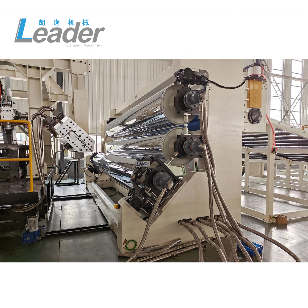 PP/PE plastic sheet extruder machine extrudeuse plastique prix occassion line maquina extrusion plastico