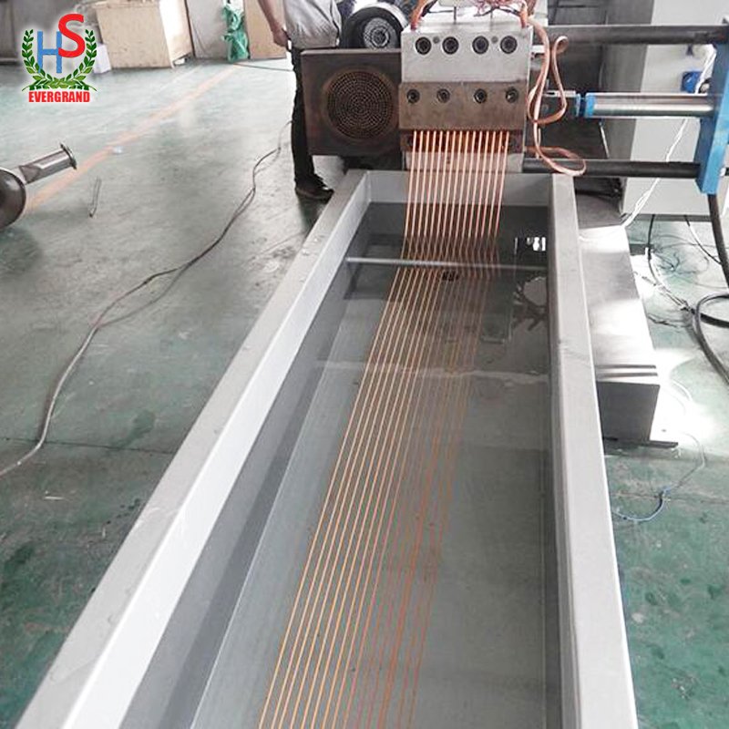 Hot Sale Plastic Extruder Machine For PP PA PBT ABS EVA PET With Water-Cooling Strand Pelletizing Line