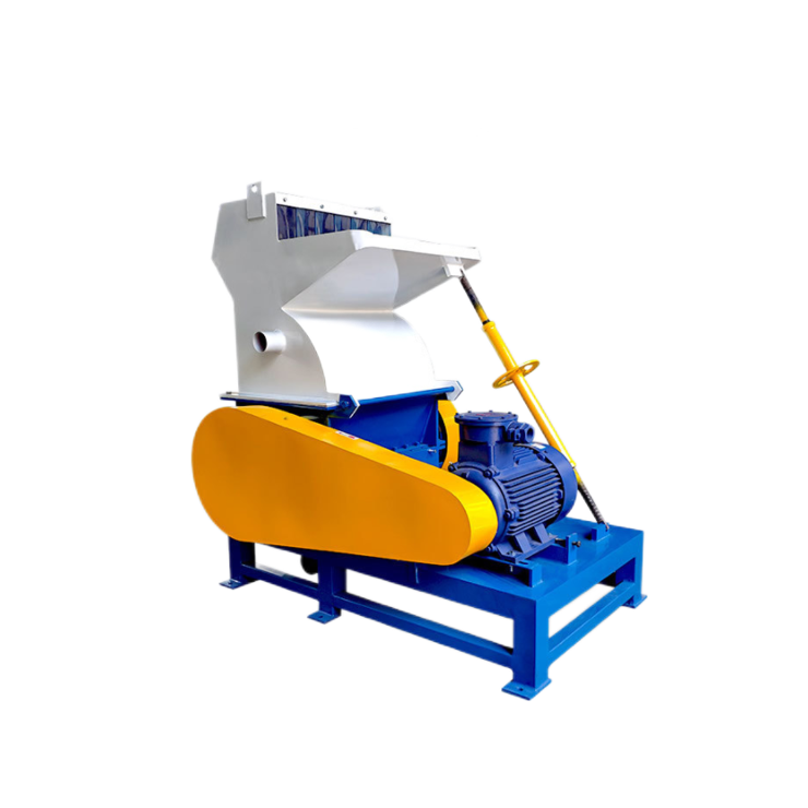plastic PP PE PET PC PS GP PA ABS films PVC TPU TPE TPR TPV CPE PPS silent mute low noise soundproof shredder crusher