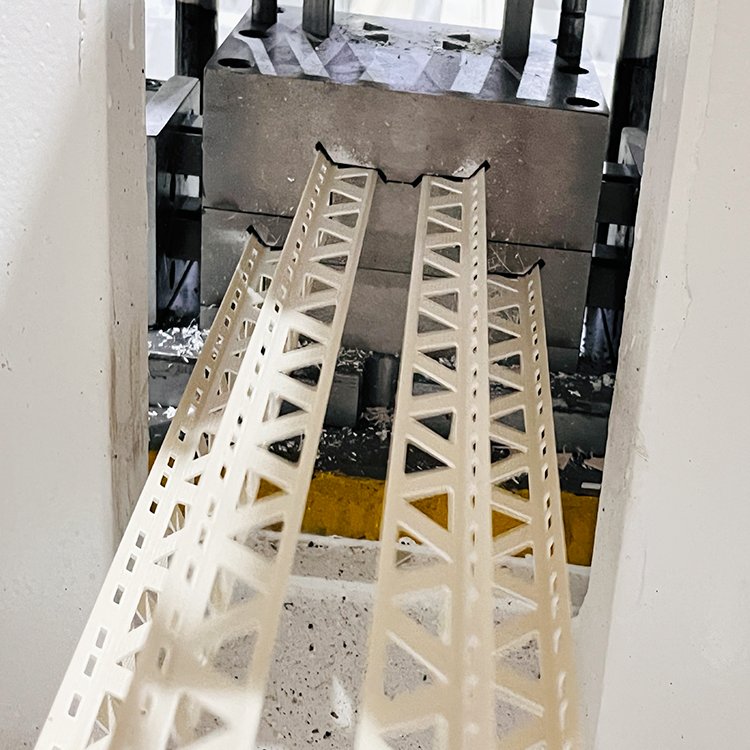 High Speed Plaster Wall Protection Angle Bead PVC PP Plastic Profiles Corner Bead Extrusion Production Line machine