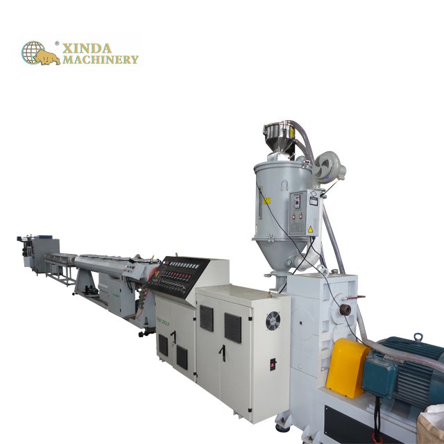 electric pvc/pe/pp/ppr pipe making extrusion machine/plastic extruder