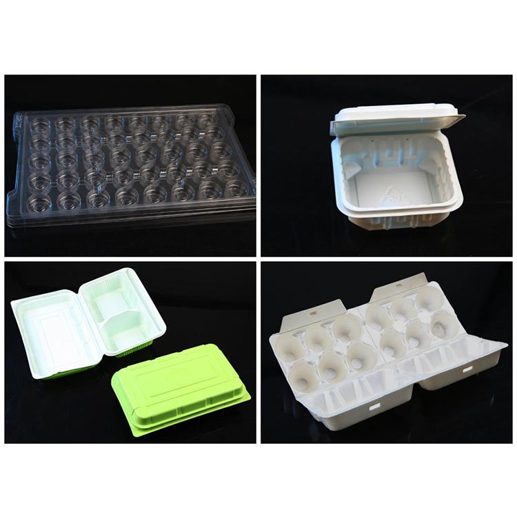 Hot Sale Hi-Speed Plastic Food Phone Packaging Box Tray Cover Thermoforming Machine Vacuum Forming Machine