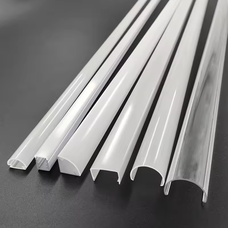 Ceiling Polycarbonate Lighting Cover Custom Extrusion Profiles Embossed Lamp Cover Pvc Pp Pvc Pe Plastic Cover
